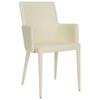 Poltrona Mid-Century, Multicolore, Pelle PU, Seduta Singola