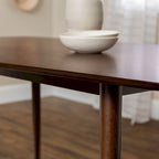 Tavolo da pranzo di metà secolo Acorn/Walnut, 6 posti