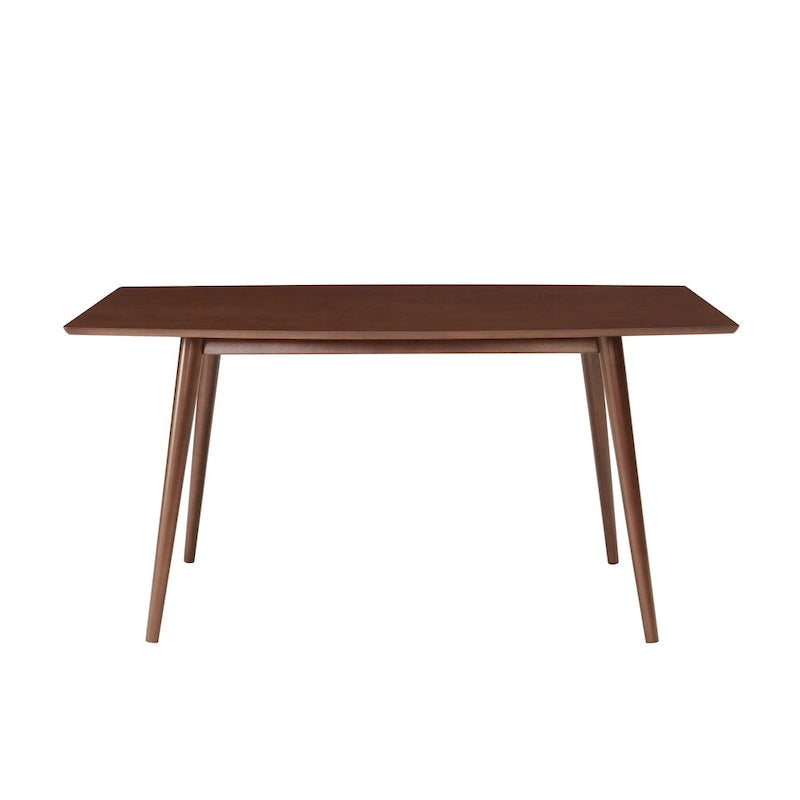 Tavolo da pranzo di metà secolo Acorn/Walnut, 6 posti