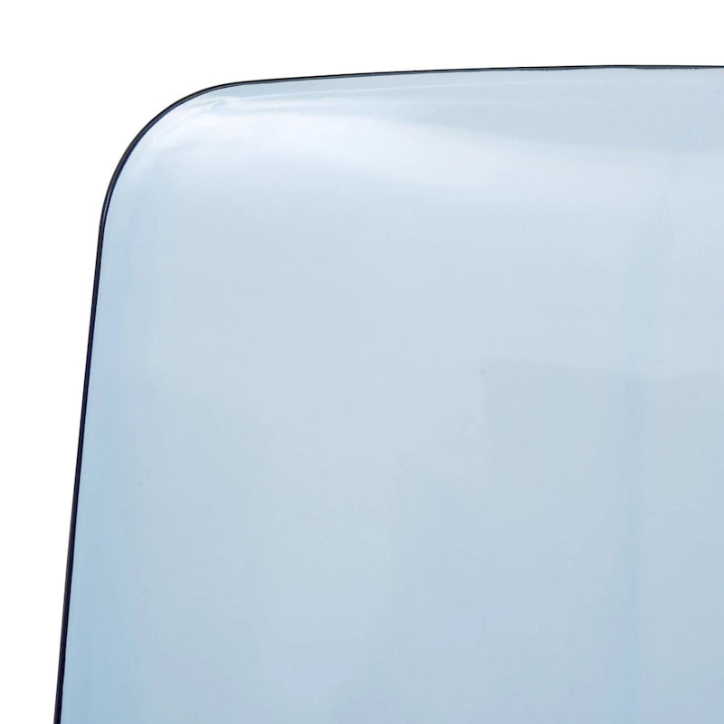 Sedia da Pranzo Trasparente Impilabile, Stile Moderno, Set da 4
