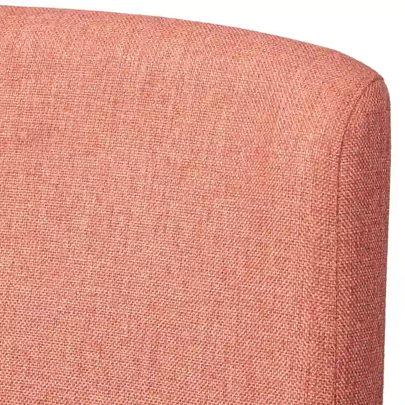 Sedie da pranzo Mid-Century, Lino Multicolore, Set da 4