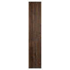 Panca in legno massello con lavaggio grigio pietroso, 1 posto