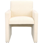 Poltrona in lino colore tortora / grigio antracite / avorio / grigio chiaro, stile moderno, 1 posto