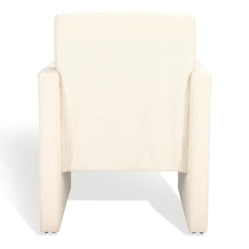 Poltrona in lino colore tortora / grigio antracite / avorio / grigio chiaro, stile moderno, 1 posto