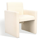 Poltrona in lino colore tortora / grigio antracite / avorio / grigio chiaro, stile moderno, 1 posto