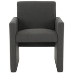 Poltrona in lino colore tortora / grigio antracite / avorio / grigio chiaro, stile moderno, 1 posto