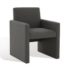 Poltrona in lino colore tortora / grigio antracite / avorio / grigio chiaro, stile moderno, 1 posto