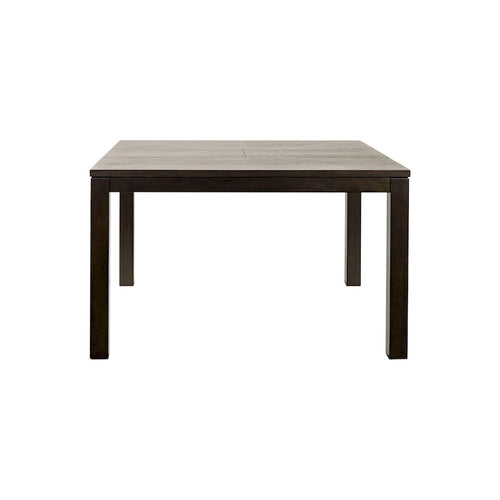 Modern Wood Counter Height Kitchen Dining Table, Black - Large