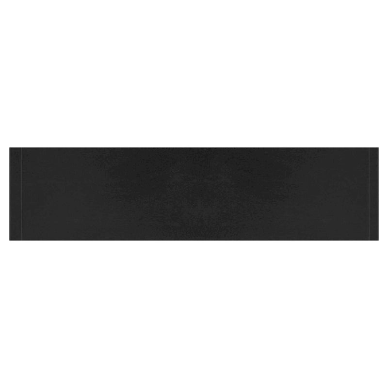 Credenza a 4 ante nera / bianca / blu notte con ripiani regolabili