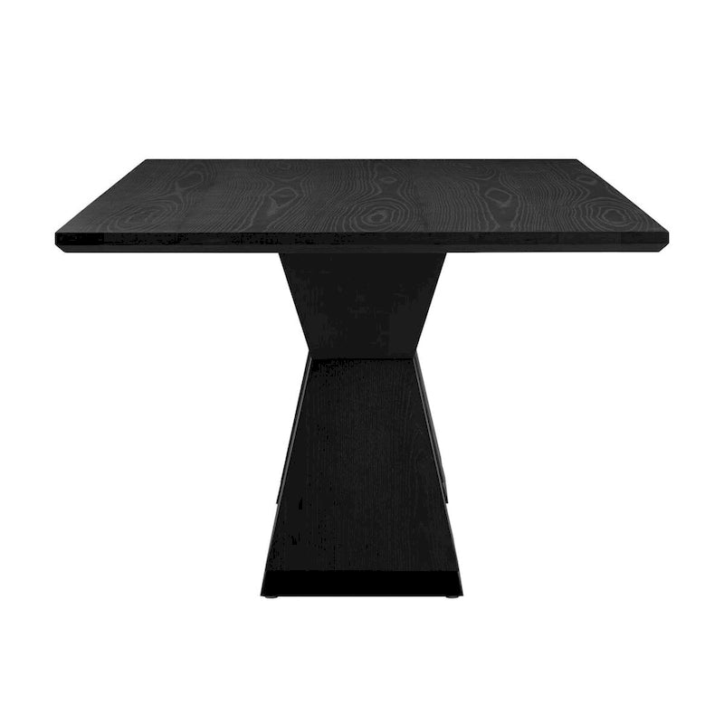 Tavolo da Pranzo Rettangolare in Legno Naturale con Base in Ottone, 8–10 Posti a Sedere