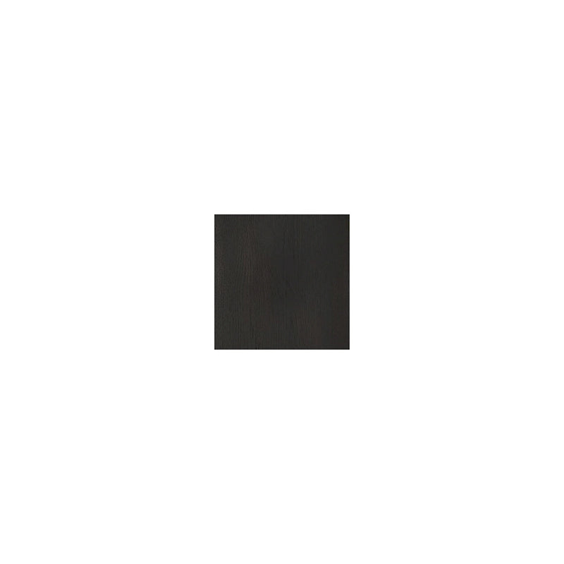 Sedia da pranzo in legno color marrone chiaro/nero con schienale a pioli, sedile singolo, 50,17 cm L x 63,5 cm P x 97,79 cm H